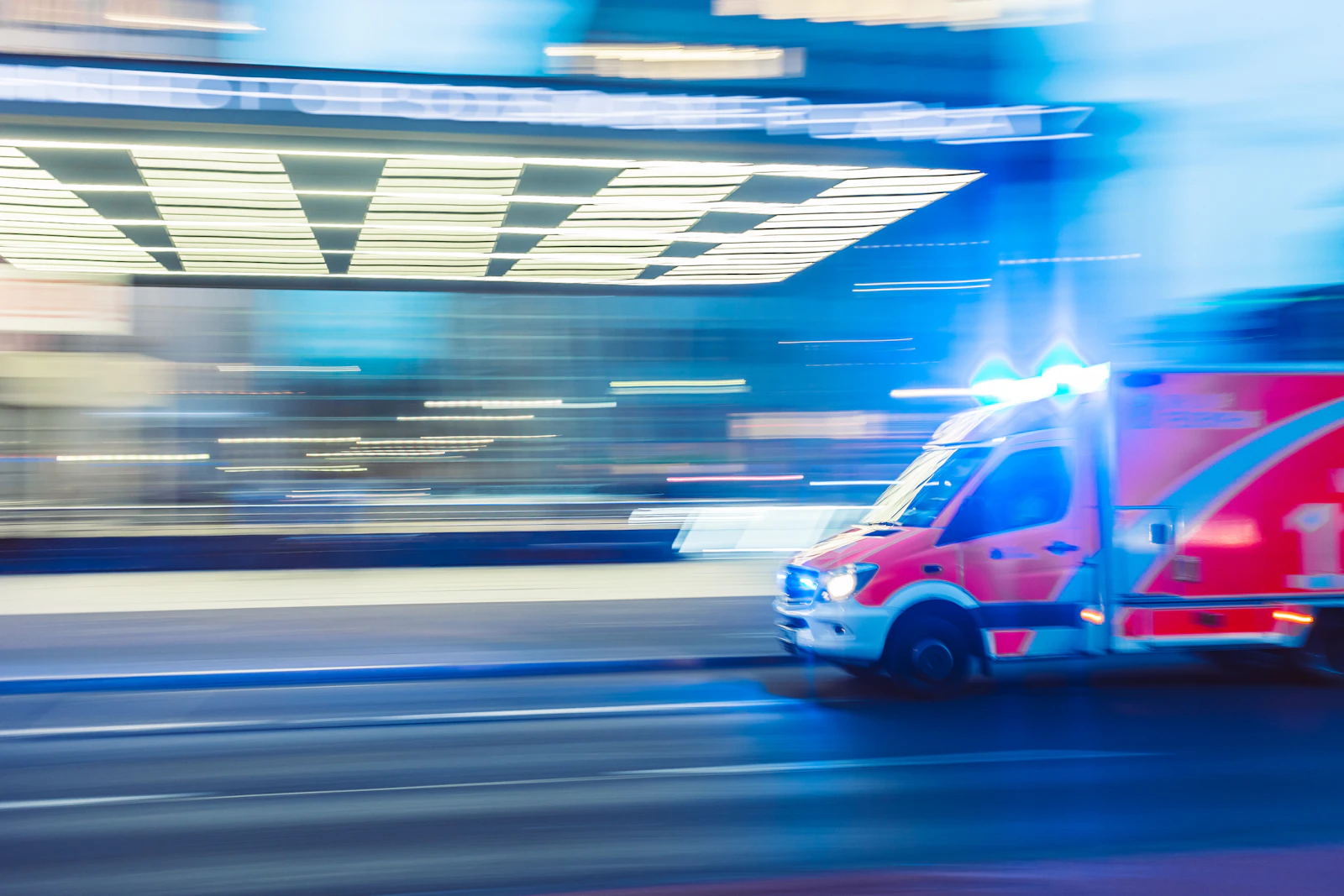 MRC ambulance ready for dispatch