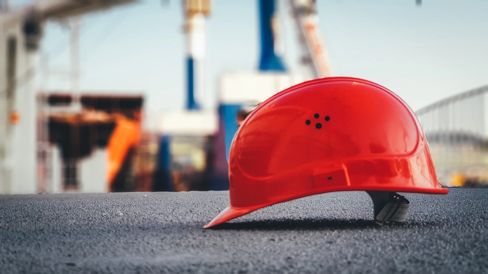 Industrial worker in PPE on-site